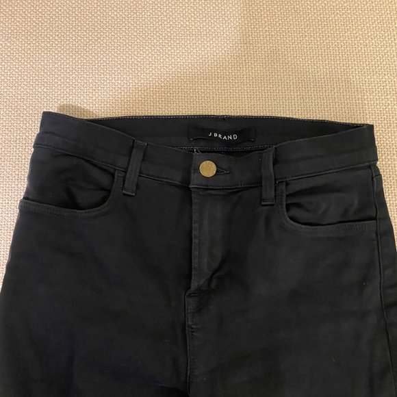 J Brand Black Distressed Jeans - Picture 2 of 4